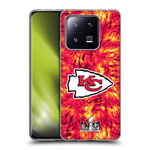 NFL 2024 Super Bowl LVIII Champions Kansas City Chiefs Tie Dye Soft Gel Case for Xiaomi 13 Pro 5G