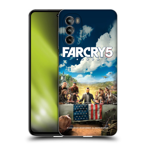 Far Cry 5 Key Art And Logo Main Soft Gel Case for Motorola Moto G82 5G