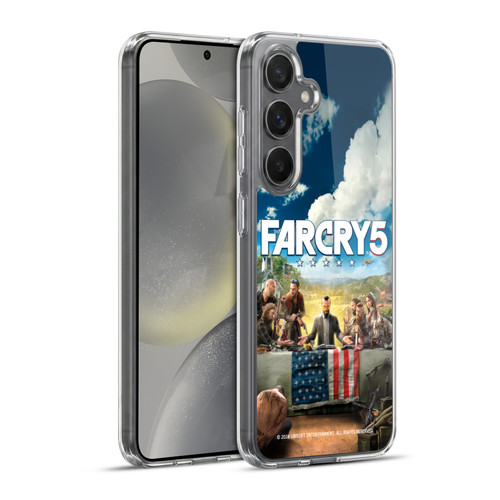 Far Cry 5 Key Art And Logo Main Soft Gel Case for Samsung Galaxy S24+ 5G & MagSafe
