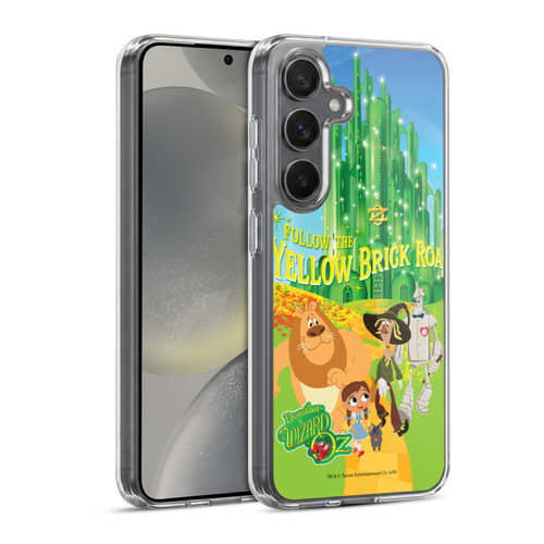 Dorothy and the Wizard of Oz Graphics Yellow Brick Road Soft Gel Case for Samsung Galaxy S24 5G & MagSafe
