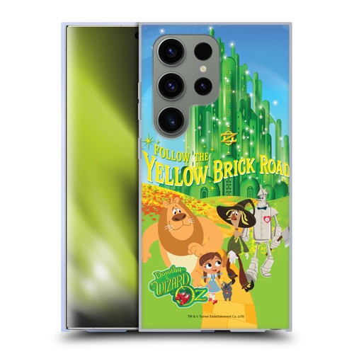 Dorothy and the Wizard of Oz Graphics Yellow Brick Road Soft Gel Case for Samsung Galaxy S24 Ultra 5G