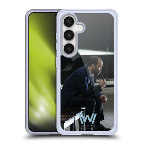 Westworld Characters Bernard Lowe Soft Gel Case for Samsung Galaxy S24 5G