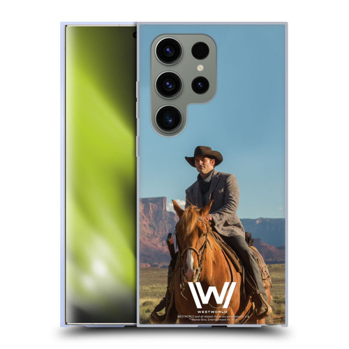 Westworld Characters Teddy Flood Soft Gel Case for Samsung Galaxy S24 Ultra 5G