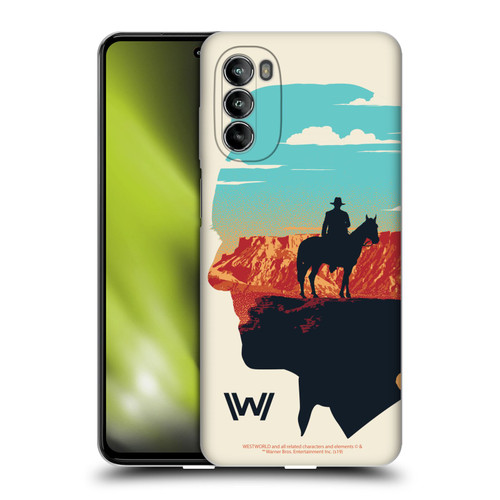 Westworld Graphics Ford And William Soft Gel Case for Motorola Moto G82 5G