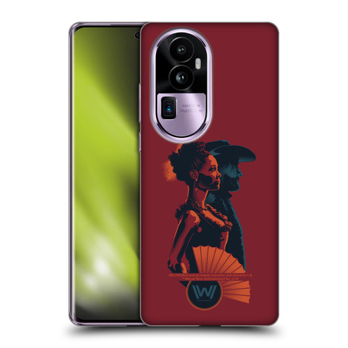 Westworld Graphics Maeve And Hector Soft Gel Case for OPPO Reno10 Pro+