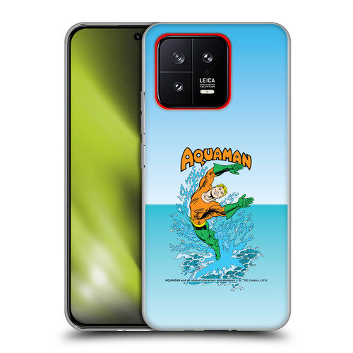 Aquaman DC Comics Fast Fashion Splash Soft Gel Case for Xiaomi 13 5G