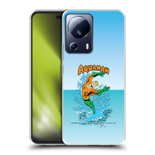 Aquaman DC Comics Fast Fashion Splash Soft Gel Case for Xiaomi 13 Lite 5G