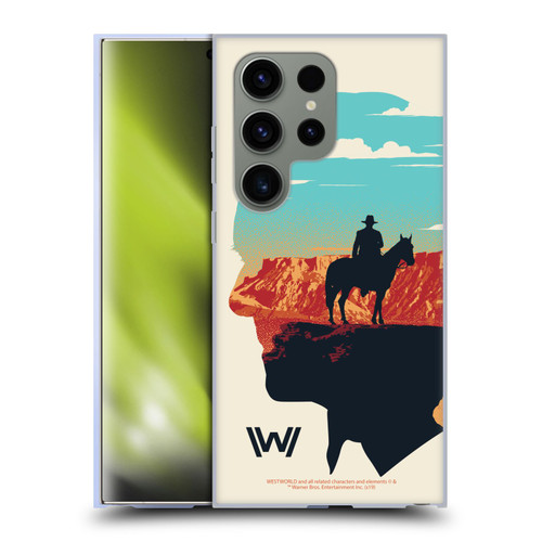 Westworld Graphics Ford And William Soft Gel Case for Samsung Galaxy S24 Ultra 5G