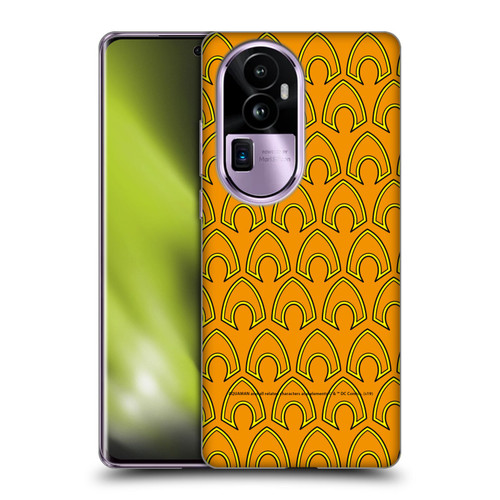 Aquaman DC Comics Logo Pattern Soft Gel Case for OPPO Reno10 Pro+