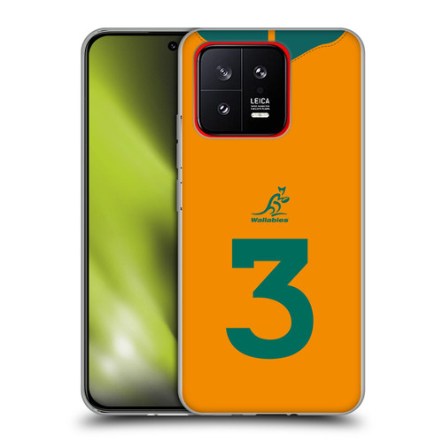 Australia National Rugby Union Team 2021/22 Players Jersey Position 3 Soft Gel Case for Xiaomi 13 5G