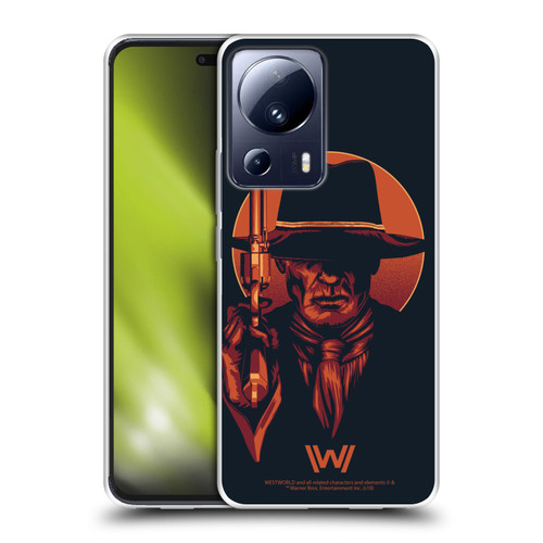 Westworld Graphics Man In Black 2 Soft Gel Case for Xiaomi 13 Lite 5G