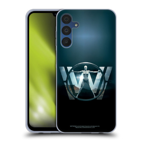 Westworld Key Art The Vitruvian Man Soft Gel Case for Samsung Galaxy A15