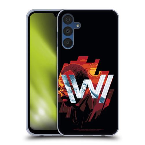 Westworld Logos Bernard Soft Gel Case for Samsung Galaxy A15