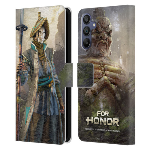 For Honor Characters Nobushi Leather Book Wallet Case Cover For Samsung Galaxy A15