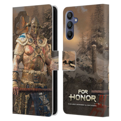 For Honor Characters Raider Leather Book Wallet Case Cover For Samsung Galaxy A15
