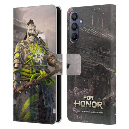 For Honor Characters Shugoki Leather Book Wallet Case Cover For Samsung Galaxy A15