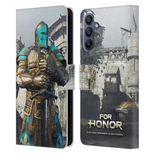 For Honor Characters Warden Leather Book Wallet Case Cover For Samsung Galaxy A15