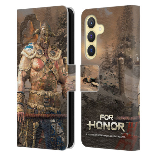 For Honor Characters Raider Leather Book Wallet Case Cover For Samsung Galaxy S24 5G