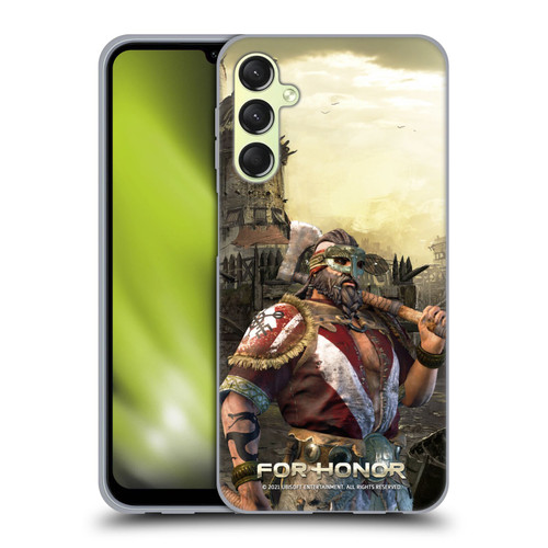 For Honor Characters Berserker Soft Gel Case for Samsung Galaxy A24 4G / Galaxy M34 5G