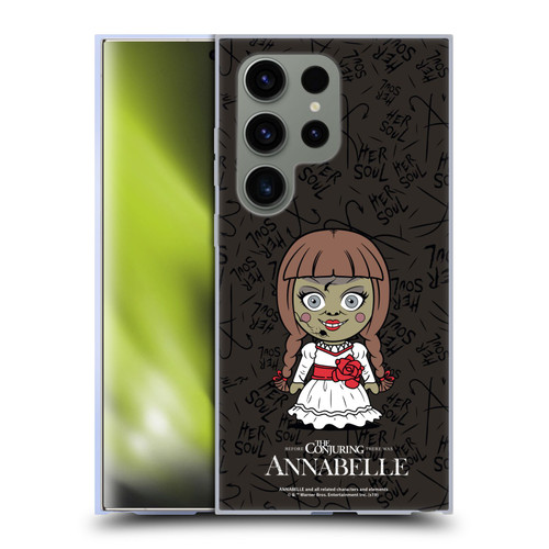 Annabelle Graphics Character Art Soft Gel Case for Samsung Galaxy S24 Ultra 5G