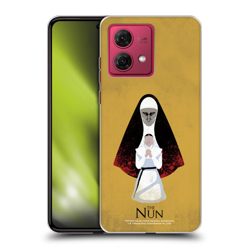 The Nun Valak Graphics Pray Soft Gel Case for Motorola Moto G84 5G