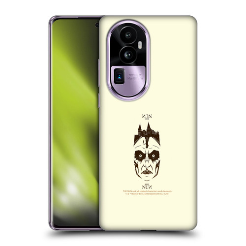 The Nun Valak Graphics Double Exposure 2 Soft Gel Case for OPPO Reno10 Pro+