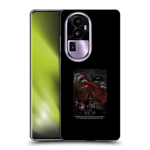 The Nun Valak Graphics Monastery Soft Gel Case for OPPO Reno10 Pro+