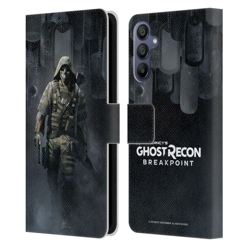 Tom Clancy's Ghost Recon Breakpoint Character Art Walker Poster Leather Book Wallet Case Cover For Samsung Galaxy A15