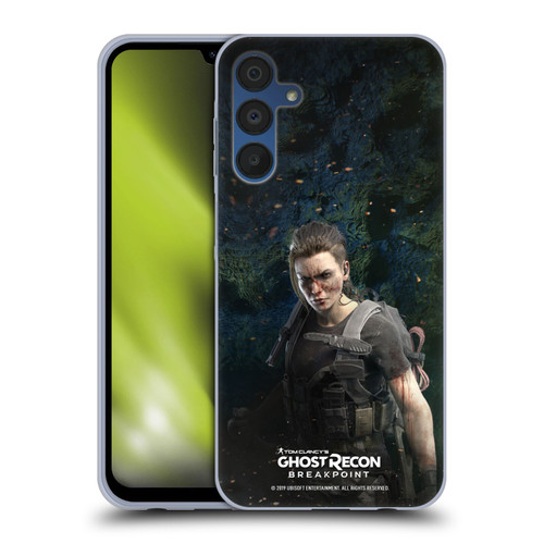 Tom Clancy's Ghost Recon Breakpoint Character Art Fury Soft Gel Case for Samsung Galaxy A15