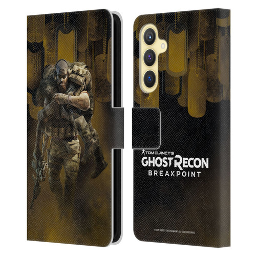 Tom Clancy's Ghost Recon Breakpoint Character Art Nomad Poster Leather Book Wallet Case Cover For Samsung Galaxy S23 FE 5G