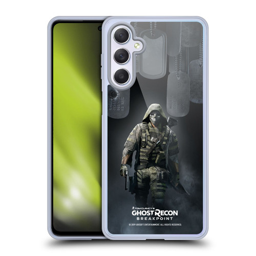 Tom Clancy's Ghost Recon Breakpoint Character Art Walker Poster Soft Gel Case for Samsung Galaxy M54 5G