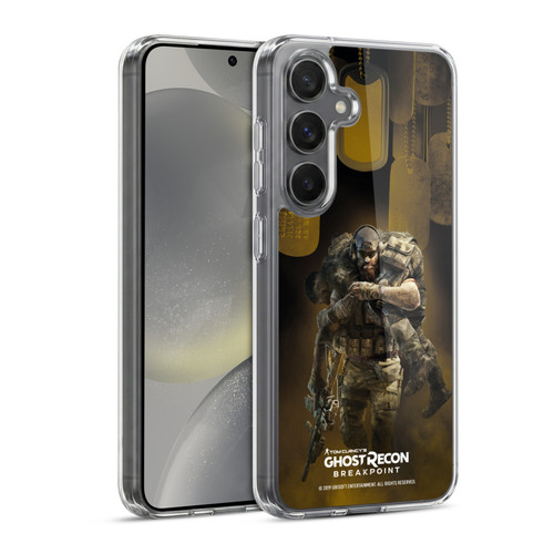 Tom Clancy's Ghost Recon Breakpoint Character Art Poster Soft Gel Case for Samsung Galaxy S24 5G & MagSafe