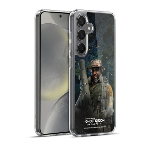 Tom Clancy's Ghost Recon Breakpoint Character Art Fixit Soft Gel Case for Samsung Galaxy S24+ 5G & MagSafe