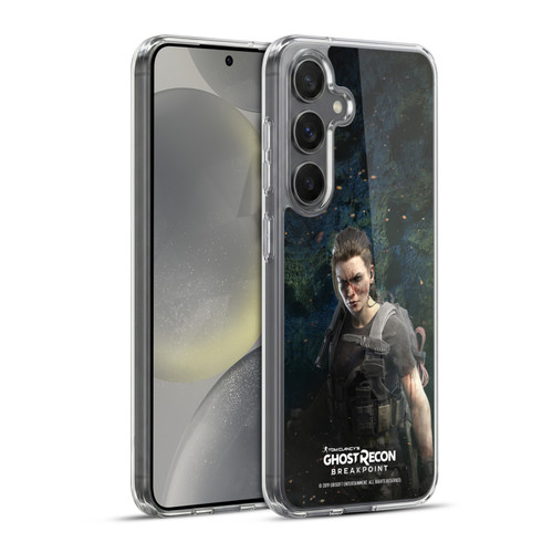 Tom Clancy's Ghost Recon Breakpoint Character Art Fury Soft Gel Case for Samsung Galaxy S24+ 5G & MagSafe
