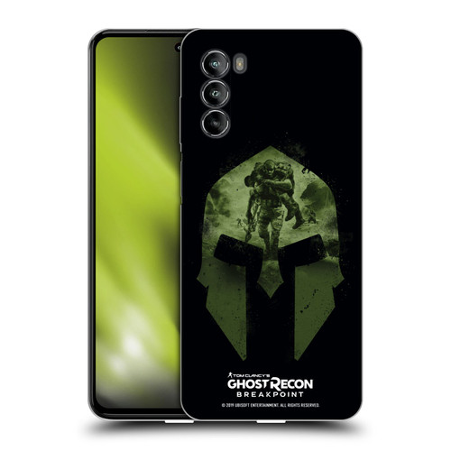 Tom Clancy's Ghost Recon Breakpoint Graphics Nomad Logo Soft Gel Case for Motorola Moto G82 5G