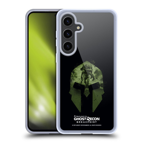 Tom Clancy's Ghost Recon Breakpoint Graphics Nomad Logo Soft Gel Case for Samsung Galaxy S24+ 5G