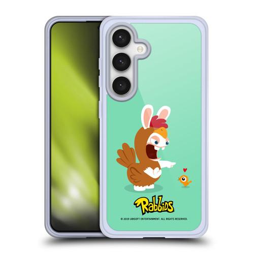Rabbids Costumes Chicken Soft Gel Case for Samsung Galaxy S24 5G