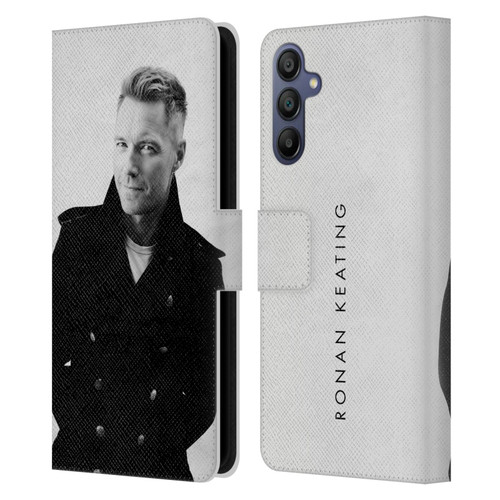 Ronan Keating Twenty Twenty Portrait 2 Leather Book Wallet Case Cover For Samsung Galaxy A15