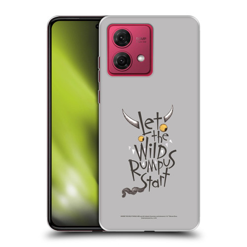 Where the Wild Things Are Literary Graphics Rumpus Soft Gel Case for Motorola Moto G84 5G