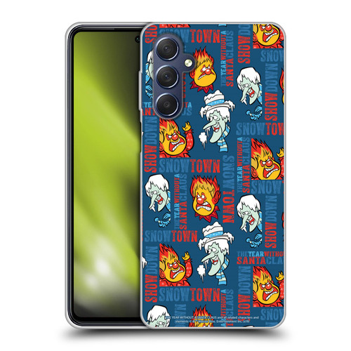 The Year Without A Santa Claus Character Art Snowtown Soft Gel Case for Samsung Galaxy M54 5G