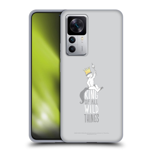 Where the Wild Things Are Literary Graphics King Soft Gel Case for Xiaomi 12T 5G / 12T Pro 5G / Redmi K50 Ultra 5G