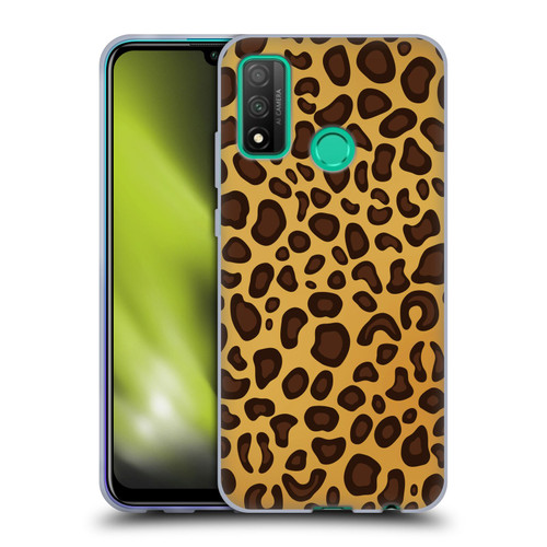 Haroulita Animal Prints Leopard Soft Gel Case for Huawei P Smart (2020)