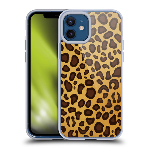Haroulita Animal Prints Leopard Soft Gel Case for Apple iPhone 12 / iPhone 12 Pro