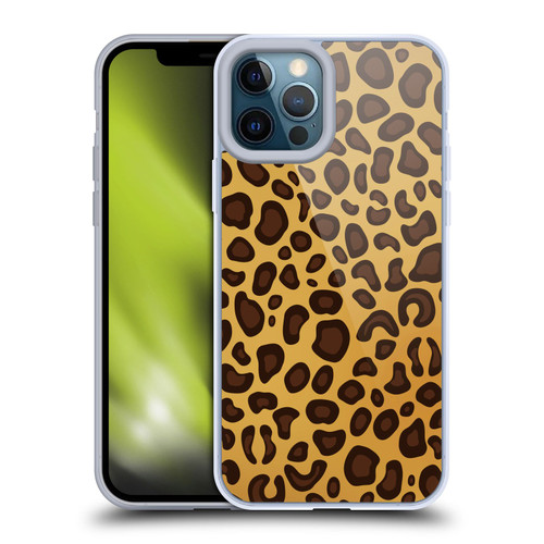 Haroulita Animal Prints Leopard Soft Gel Case for Apple iPhone 12 Pro Max