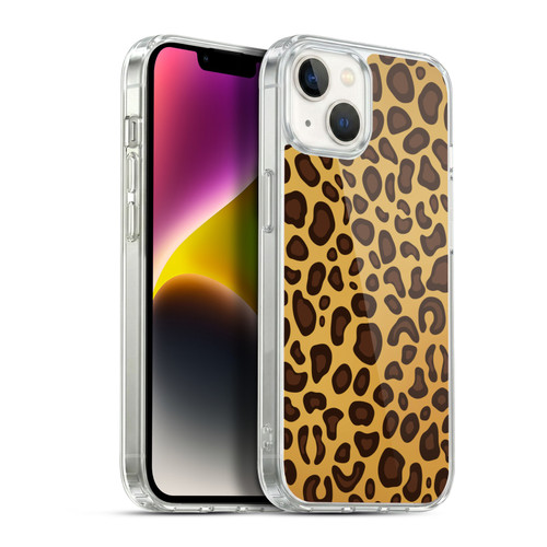 Haroulita Animal Prints Leopard Soft Gel Case for Apple iPhone 14 Plus & MagSafe