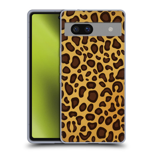 Haroulita Animal Prints Leopard Soft Gel Case for Google Pixel 7a