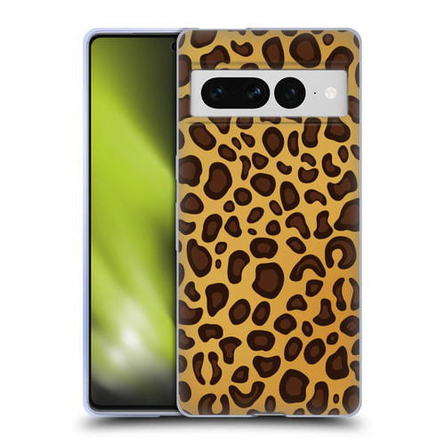 Haroulita Animal Prints Leopard Soft Gel Case for Google Pixel 7 Pro