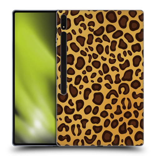 Haroulita Animal Prints Leopard Soft Gel Case for Samsung Galaxy Tab S8 Ultra