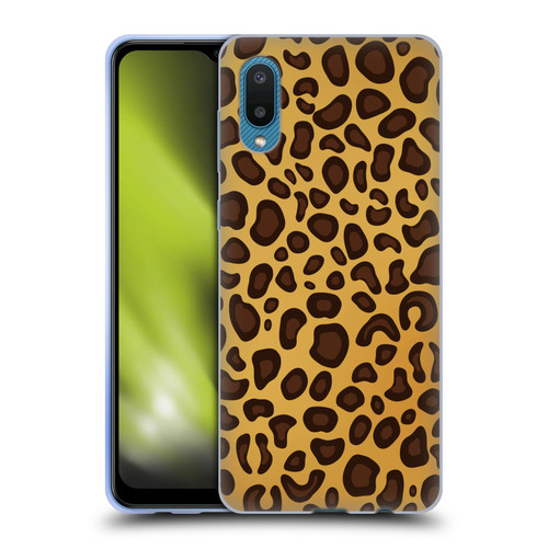 Haroulita Animal Prints Leopard Soft Gel Case for Samsung Galaxy A02/M02 (2021)