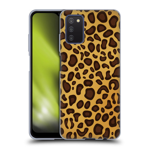 Haroulita Animal Prints Leopard Soft Gel Case for Samsung Galaxy A03s (2021)